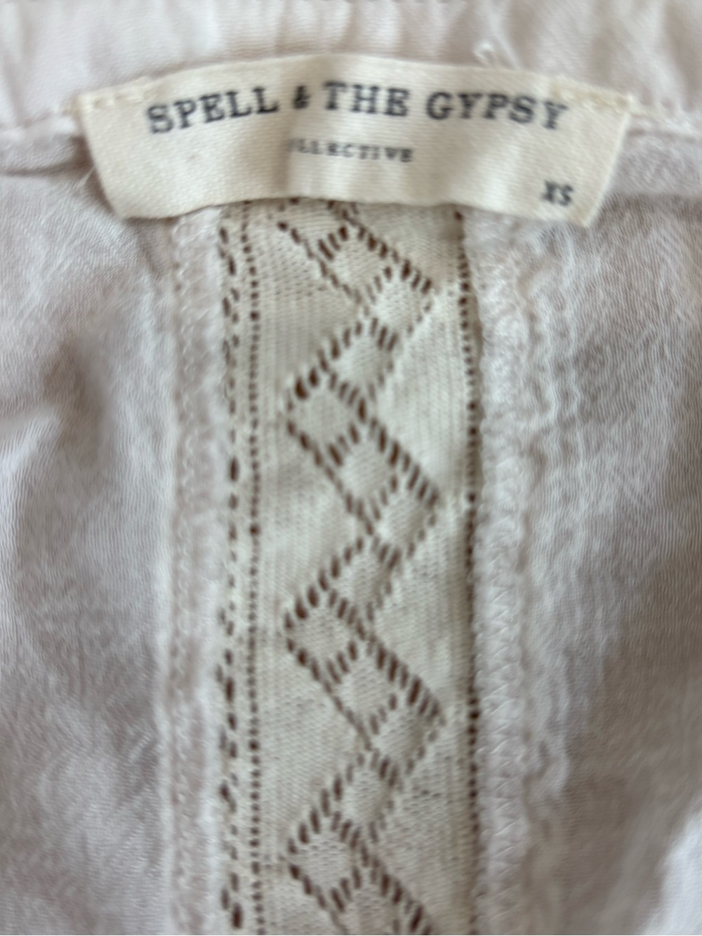 Spell and the Gypsy Cinder blouse cream white xsmall - Picture 5 of 7